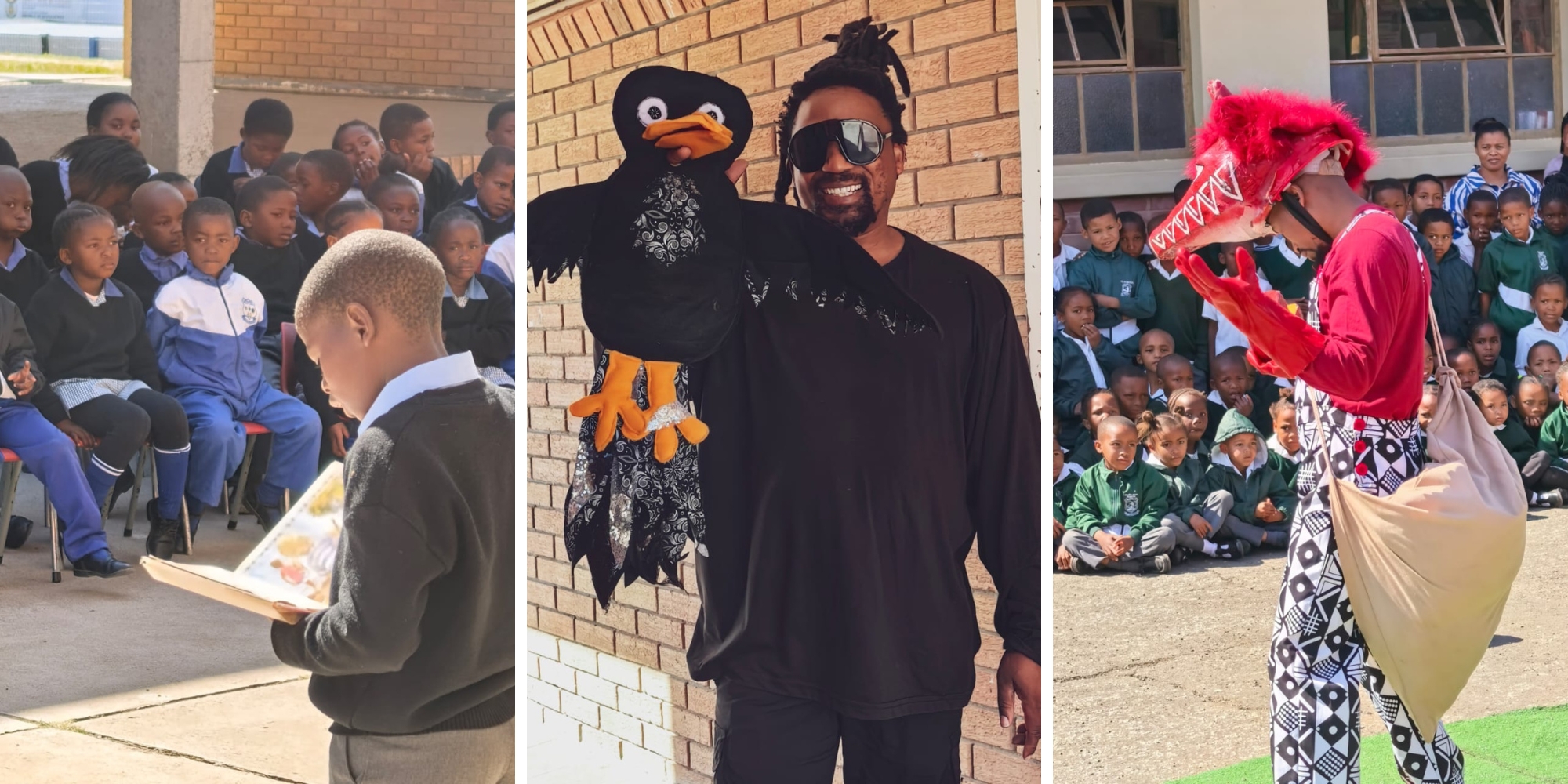 Skolebesoeke in die Oos-Kaap collage 1
